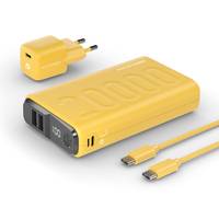 RealPower PB-20000, 20000 mAh, Lithium Polymer (LiPo), 22,5 W, Gelb-0