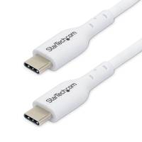 StarTech.com 3m White USB-C Charging Cable, USB C Cable, 60W 3A PD - USB-Kabel - 24 pin USB-C (M)-4