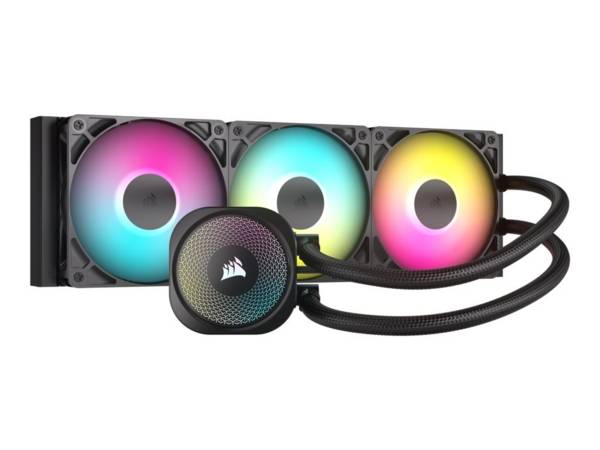CORSAIR Nautilus 360 RS ARGB - Prozessor-Flüssigkeitskühlsystem - Kühlergröße: 360 mm - (für: LGA1851, LGA1700, AM5, AM4