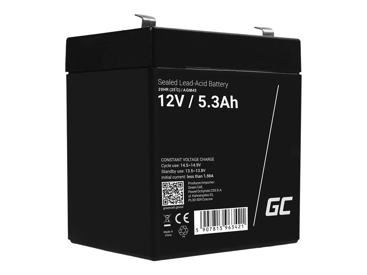 Green Cell - Alarmsystem-Batterie - Bleisäure-0