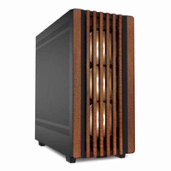 SHARKOON - Gehäuse Rebel C70M RGB ATX 1xMetall holz - Tower - ATX