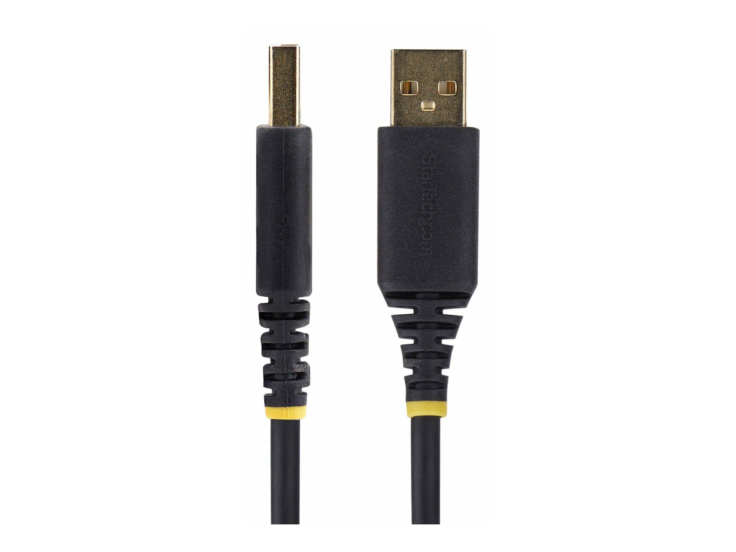 StarTech.com 6.6ft (2m) USB to Serial Adapter Cable, COM Retention, RS232 - Kabel USB / seriell - USB (M)-3