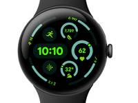 Google Pixel Watch 3 - 45 mm - Aluminium mattschwarz-1