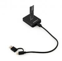 Gembird DD-U3M2 - SSD-Dockingstation - M.2 - M.2 Card (PCIe NVMe & SATA)-1