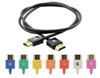KRAMER C-HM/HM/PICO/BK-10 - Ultradünnes flexibles High-Speed HDMI-Kabel (4K@60Hz | 4:2:0 | HDMI male / HDMI male |-1