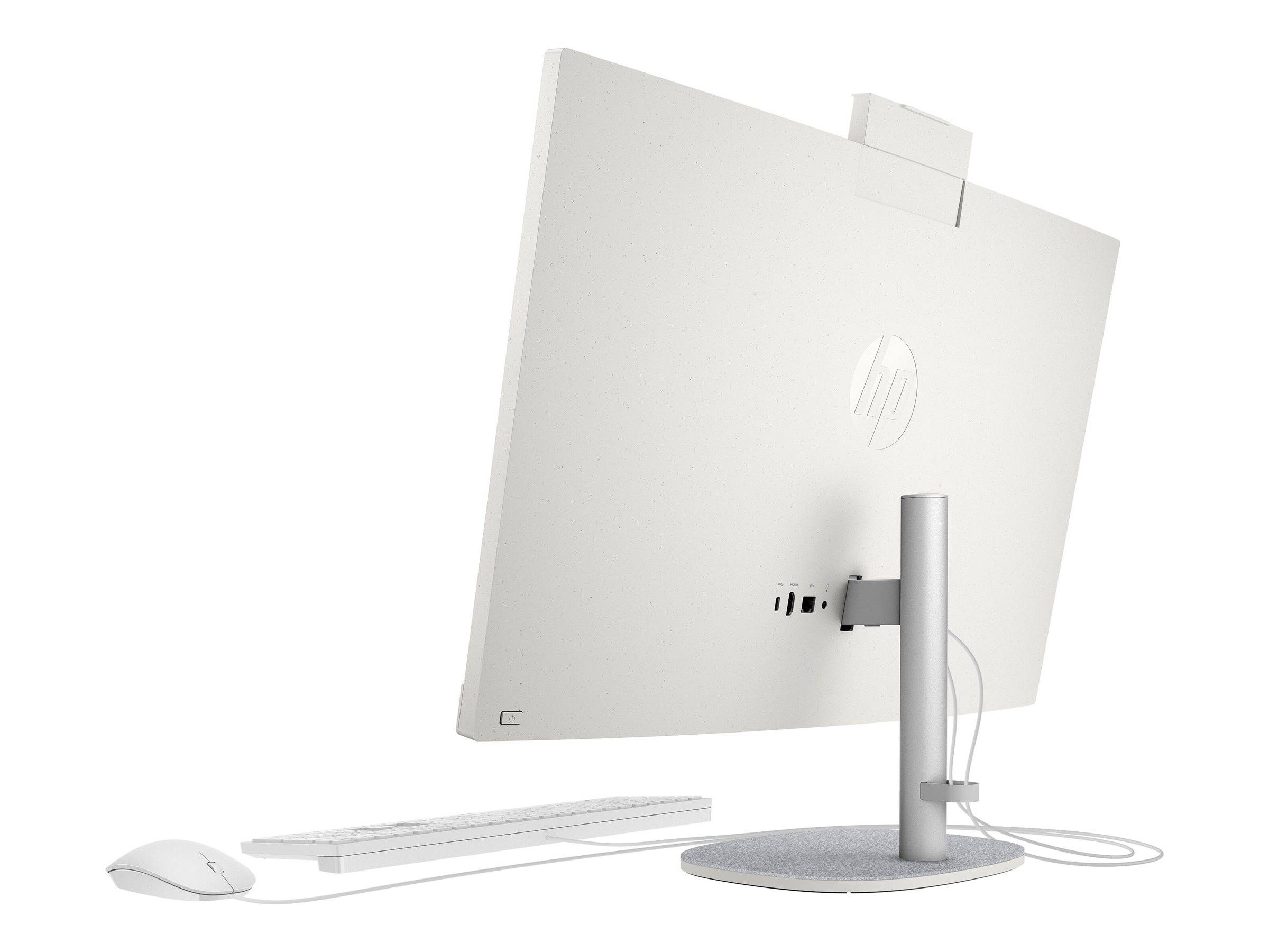 HP 27-cr0007ng - All-in-One (Komplettlösung) - Ryzen 5 7520U / 2.8 GHz - RAM 16 GB - SSD 512 GB - NVMe - Radeon Graphics-1