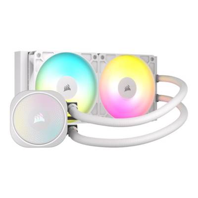 CORSAIR Nautilus 240 RS ARGB - Prozessor-Flüssigkeitskühlsystem - Kühlergröße: 240 mm - (für: LGA1851, LGA1700, AM5, AM4-0