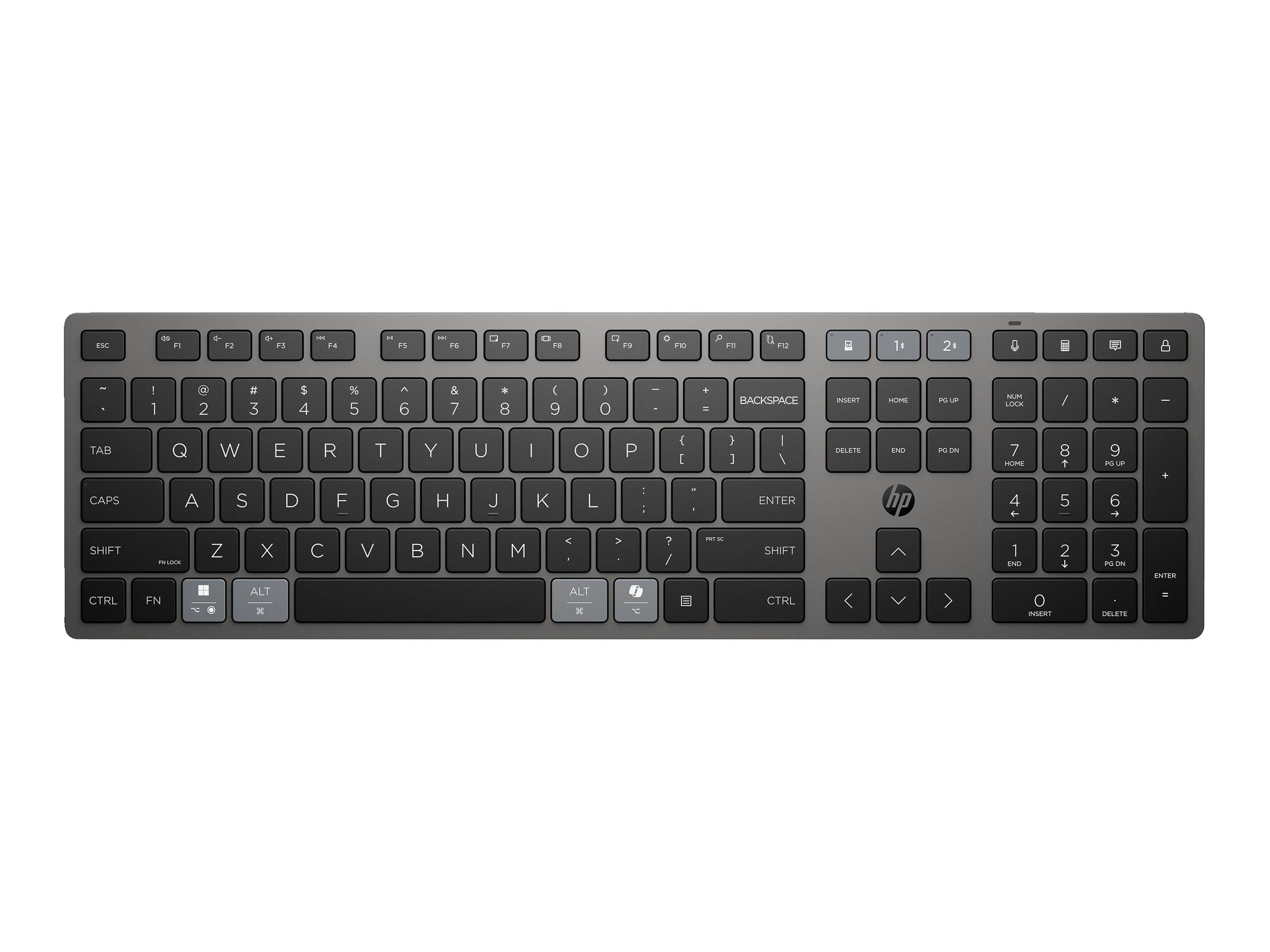 HP Inc. HP 725 Kabellose Tastatur für mehrere Geräte 9T5B2AA#ABD-1