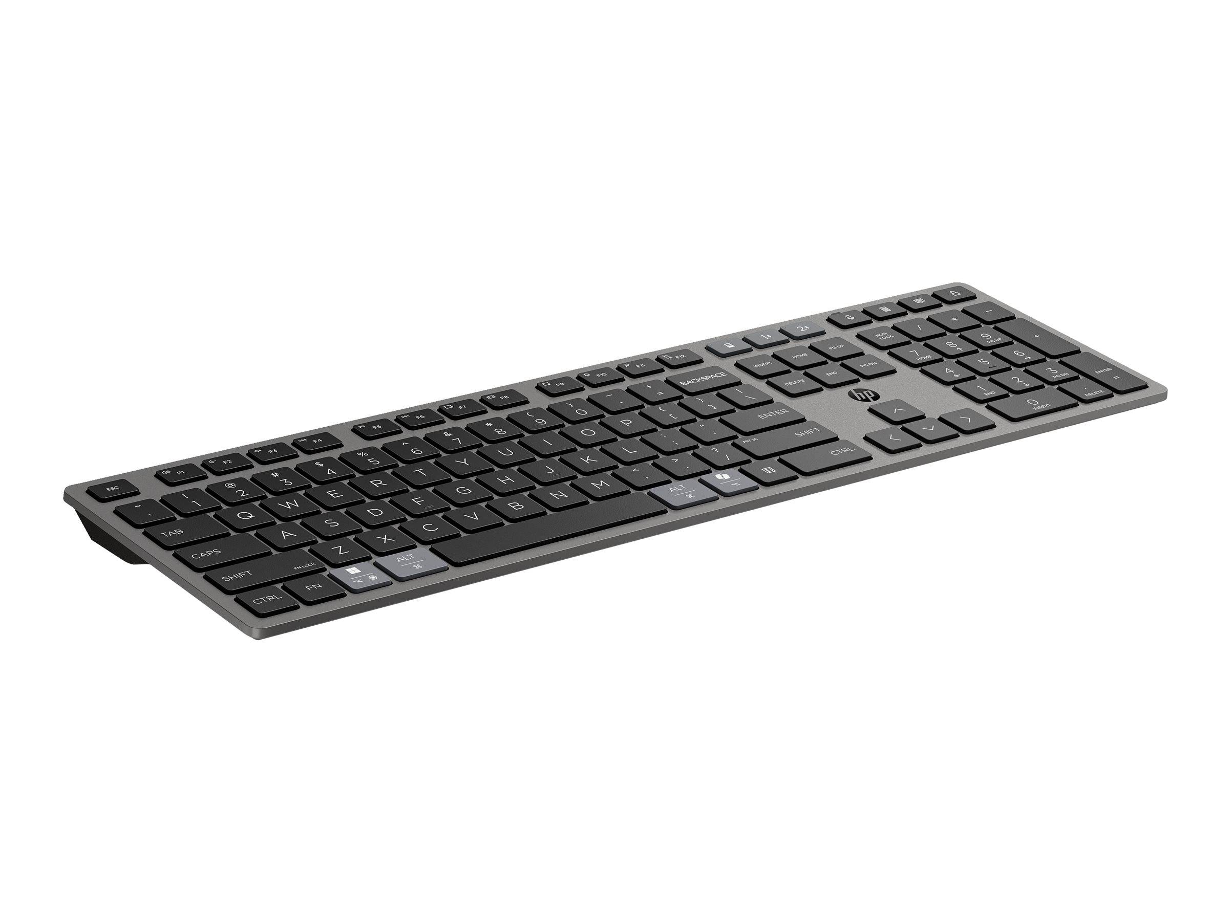 HP Inc. HP 725 Kabellose Tastatur für mehrere Geräte 9T5B2AA#ABD-4