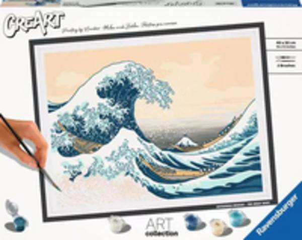 RAVENSBURGER - CreArt ART Collection - The Great Wave Hokusai