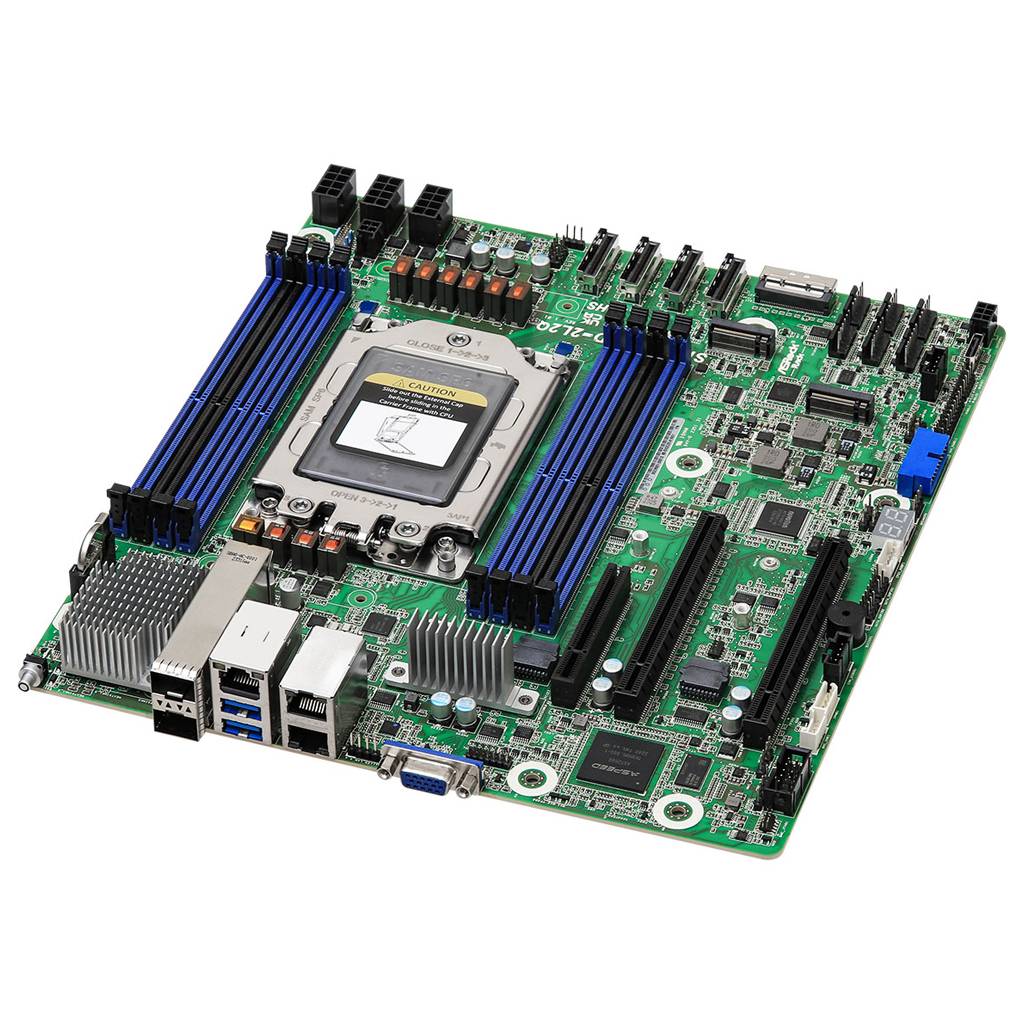 ASROCK - Mainboard SIENAD8UD-2L2Q micro-ATX Sockel SP6 Single - Mainboard - Micro/Mini/Flex-ATX-1