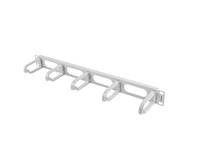 Lanberg AK-1205-S, Kabelmanagementtafel, Grau, Metall, Kunststoff, 1U, 48,3 cm (19 Zoll), 482,6 mm-0
