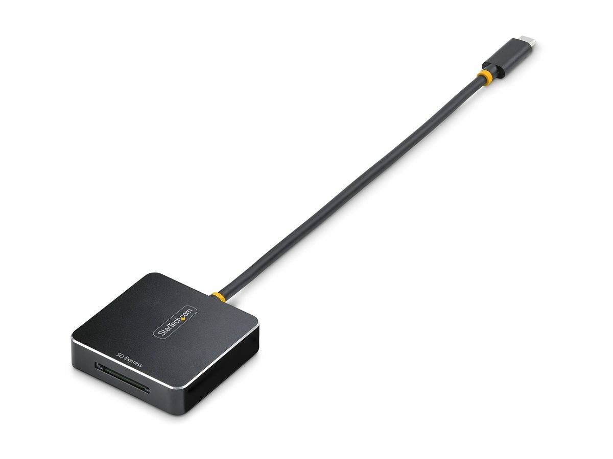 StarTech.com USB-C SD Express Card Reader, USB 10Gbps, Portable Memory Card Reader, USB Type-C to Secure Digital 7.1 Ada-2