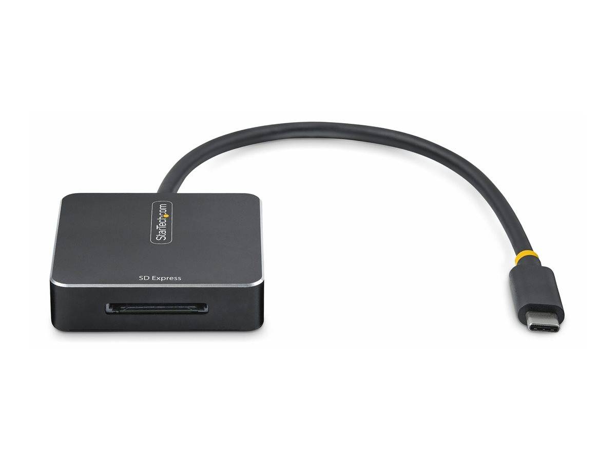StarTech.com USB-C SD Express Card Reader, USB 10Gbps, Portable Memory Card Reader, USB Type-C to Secure Digital 7.1 Ada-3