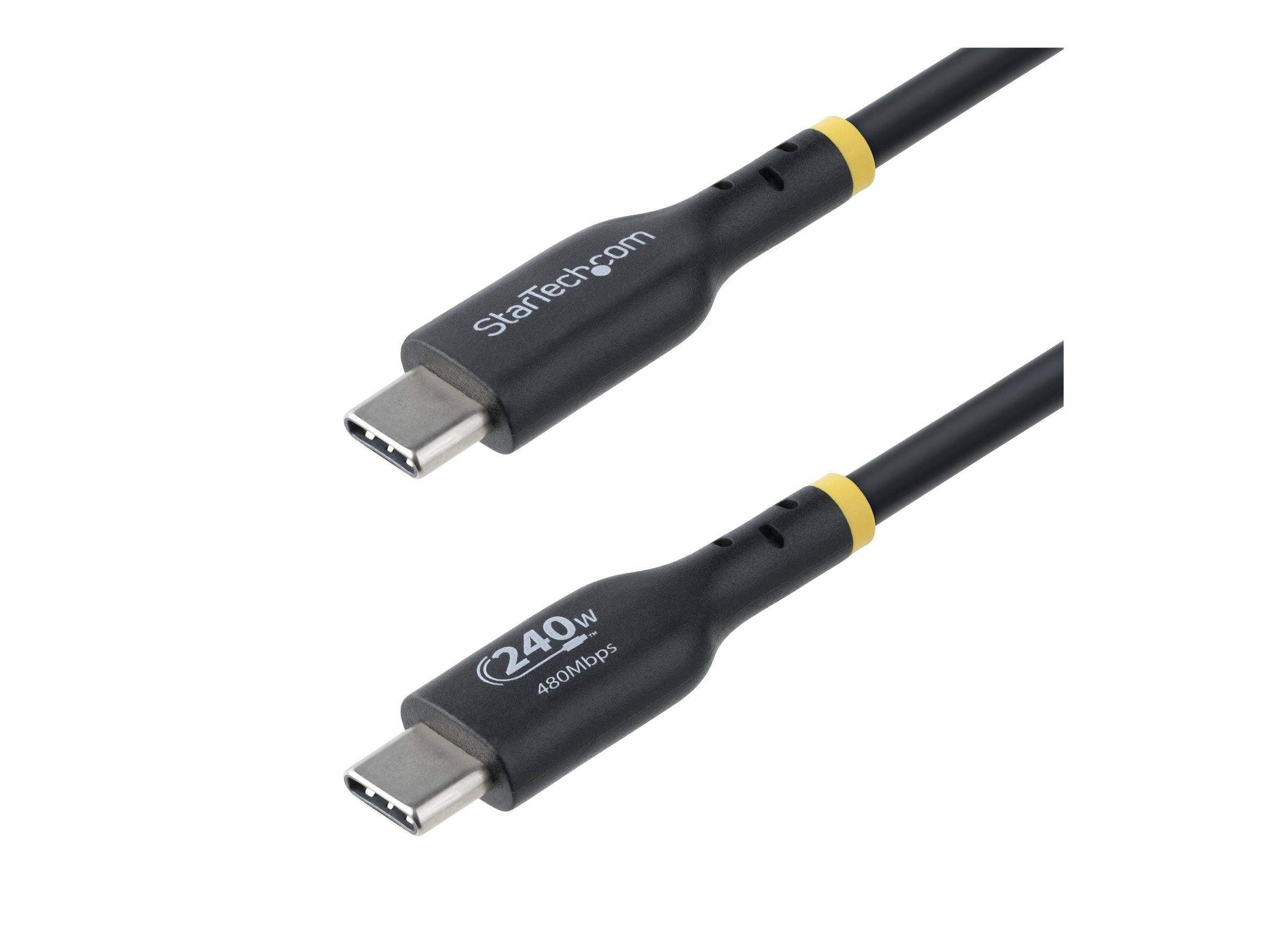 StarTech.com 4m USB C Charging Cable, USB-IF Certified USB-C Cable, 240W - USB-Kabel - 24 pin USB-C (M)-0