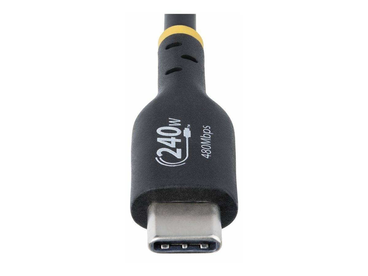 StarTech.com 4m USB C Charging Cable, USB-IF Certified USB-C Cable, 240W - USB-Kabel - 24 pin USB-C (M)-1