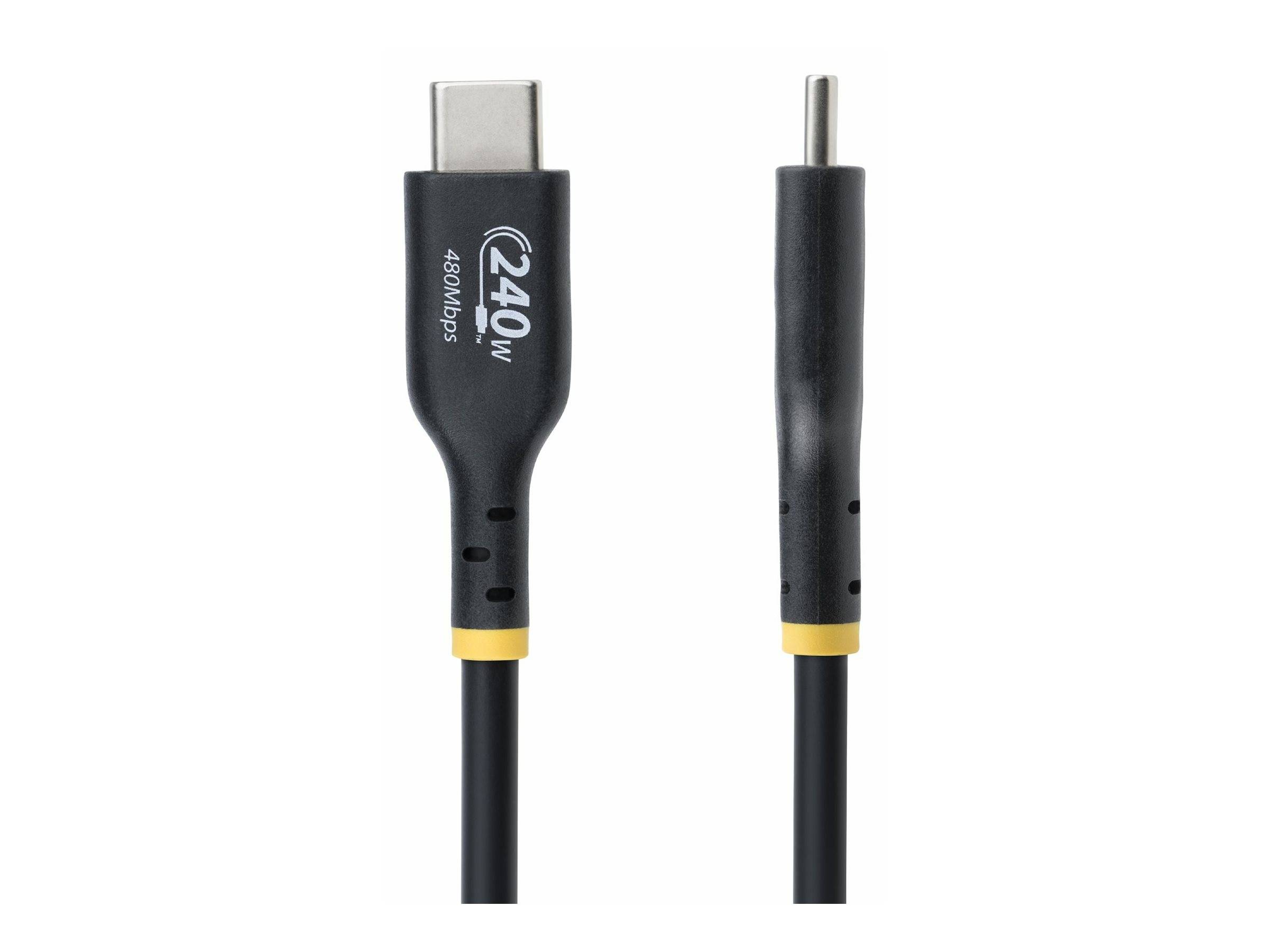 StarTech.com 4m USB C Charging Cable, USB-IF Certified USB-C Cable, 240W - USB-Kabel - 24 pin USB-C (M)-4