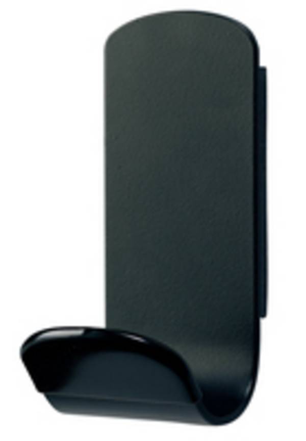 Unilux Steely, Indoor, Kleiderhaken, Schwarz, Polyvinylchlorid (PVC), Stahl, Magnet, 12 kg