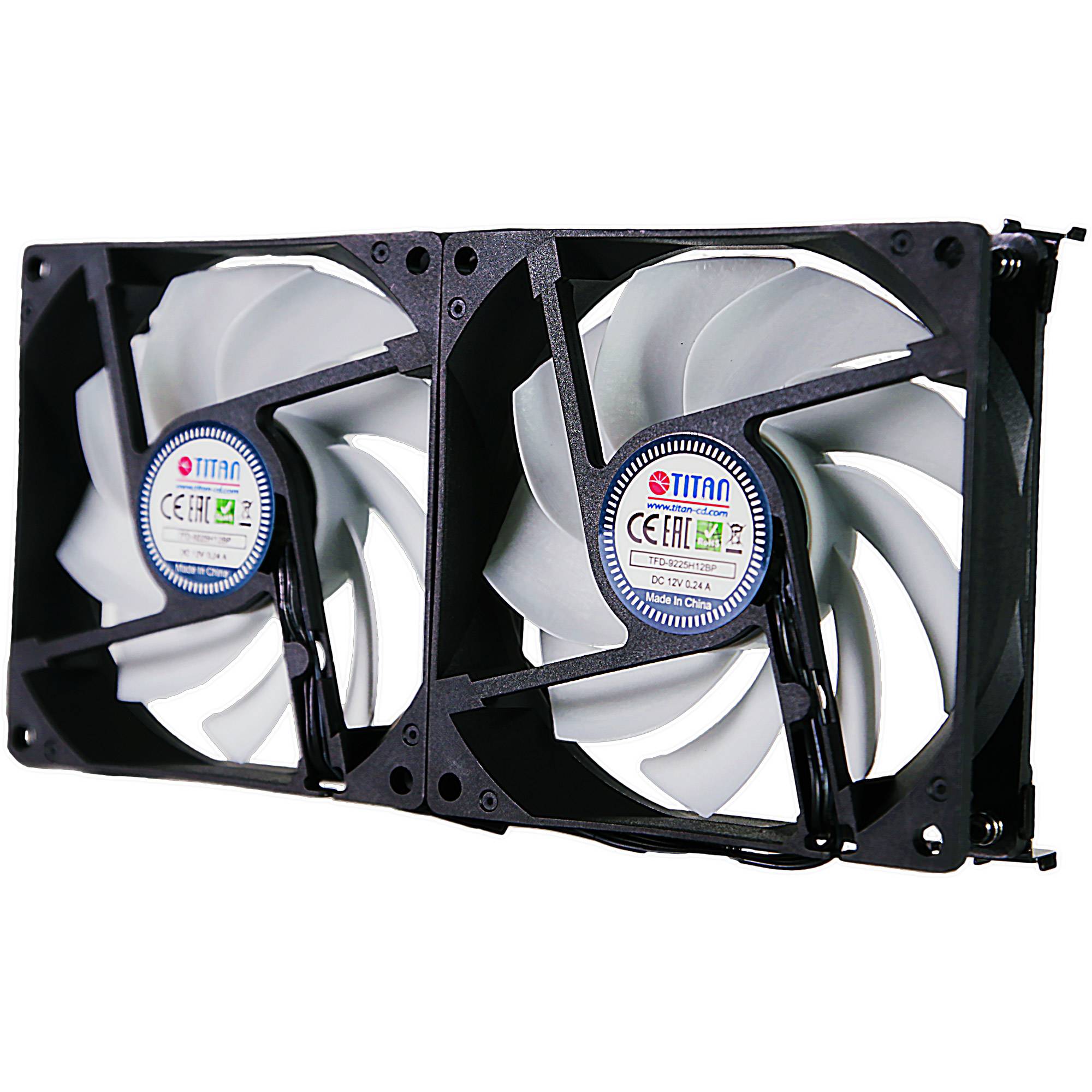 TTC-SC22 A/V2+ Kühlschrank-Doppellüfter 92x25mm IP55 für Camping - 12 V - 105,94-2