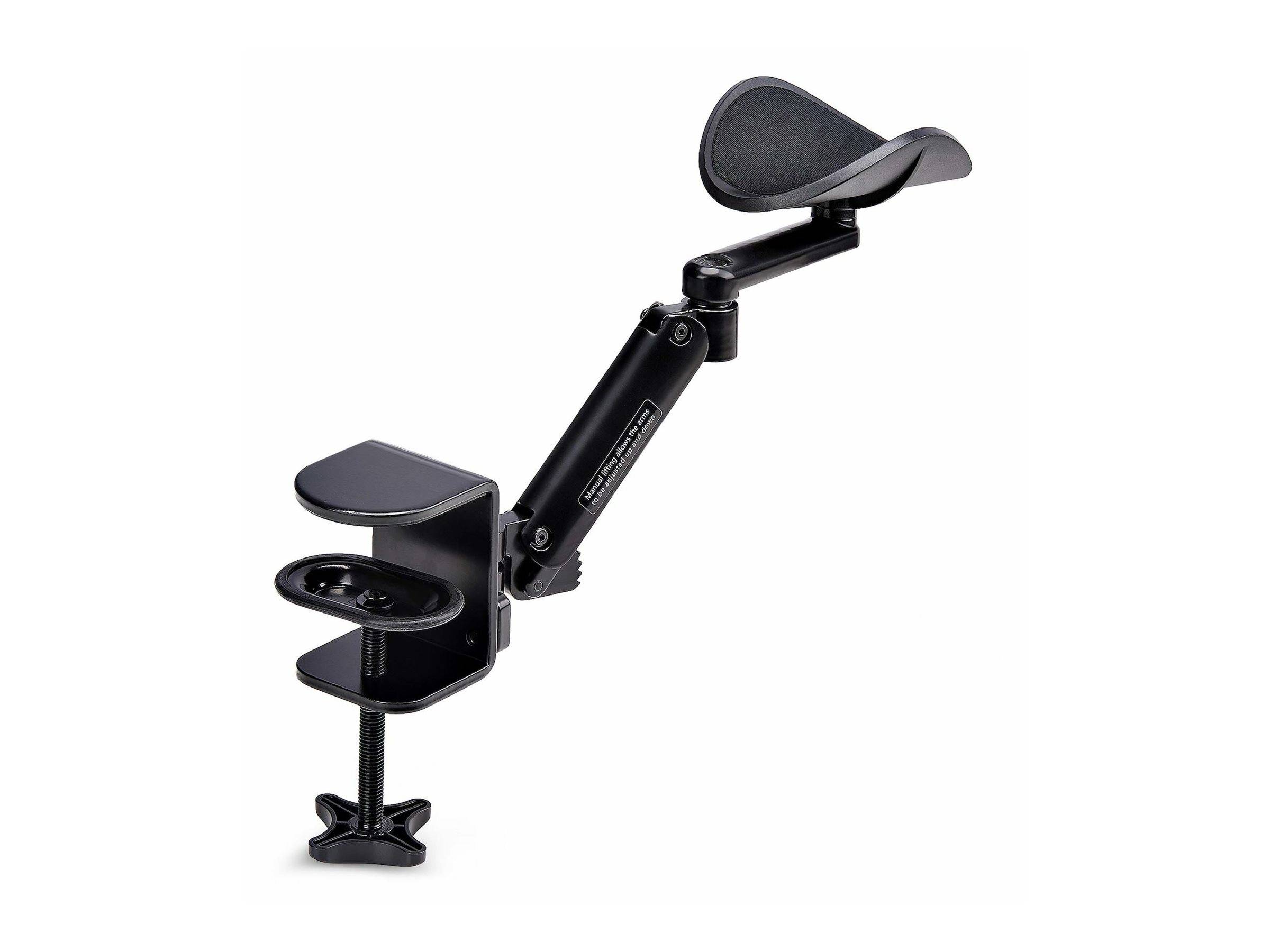 StarTech.com Adjustable Arm Rest For Desk, Clamp-On Install/No Drilling - Befestigungskit (Armauflage)-3