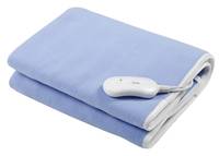 VELVET Heated Blanket Blue White-0