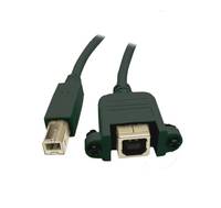 Verlängerung USB 2.0 Stecker B an Einbaubuchse B, 1 m, Good Connections®-1