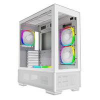 Montech SKY TWO, Midi Tower, PC, Weiß, ATX, micro ATX, Gaming, Multi-0