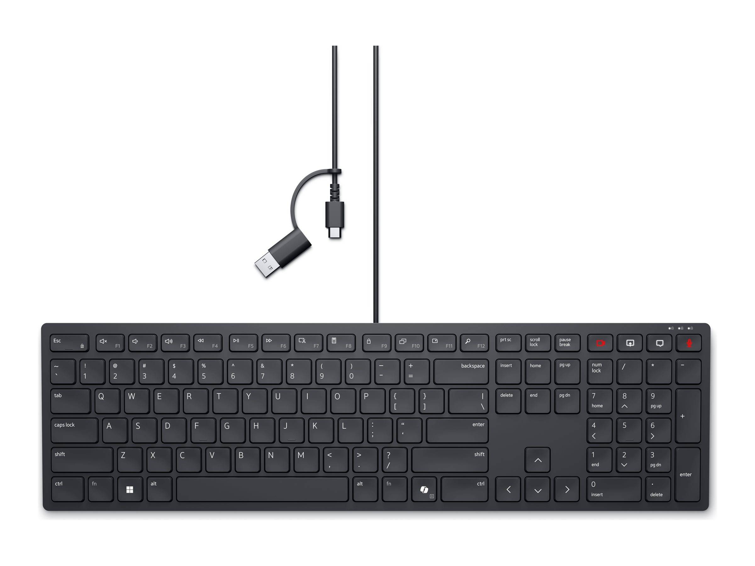 Dell Wired Collaboration Keyboard KB525C - Tastatur-0