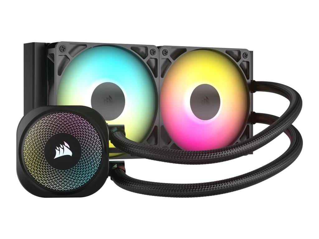 CORSAIR Nautilus 240 RS ARGB - Prozessor-Flüssigkeitskühlsystem - Kühlergröße: 240 mm - (für: LGA1851, LGA1700, AM5, AM4-0