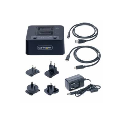 StarTech.com 1:1 Standalone M.2 NVMe Drive Duplicator and Dock - Solid State / Festplattenduplikator - 2 Schächte (PCIe-0