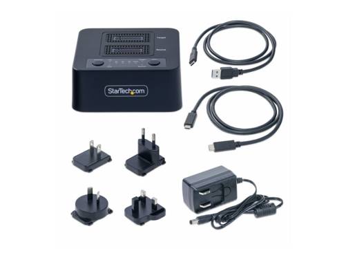 StarTech.com 1:1 Standalone M.2 NVMe Drive Duplicator and Dock - Solid State / Festplattenduplikator - 2 Schächte (PCIe