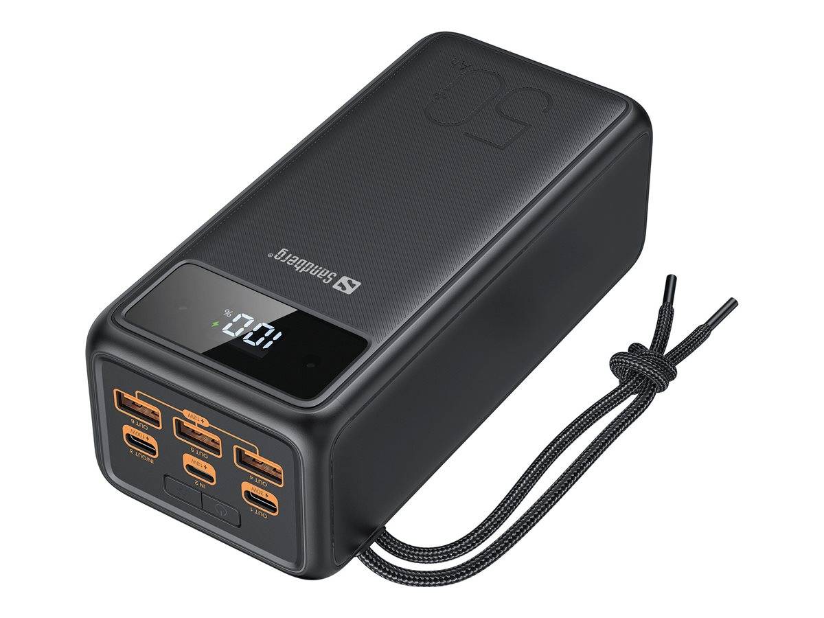 Active - Powerbank - 50000 mAh - 185 Wh - 5 A - 3 Ausgabeanschlussstellen (USB)-1