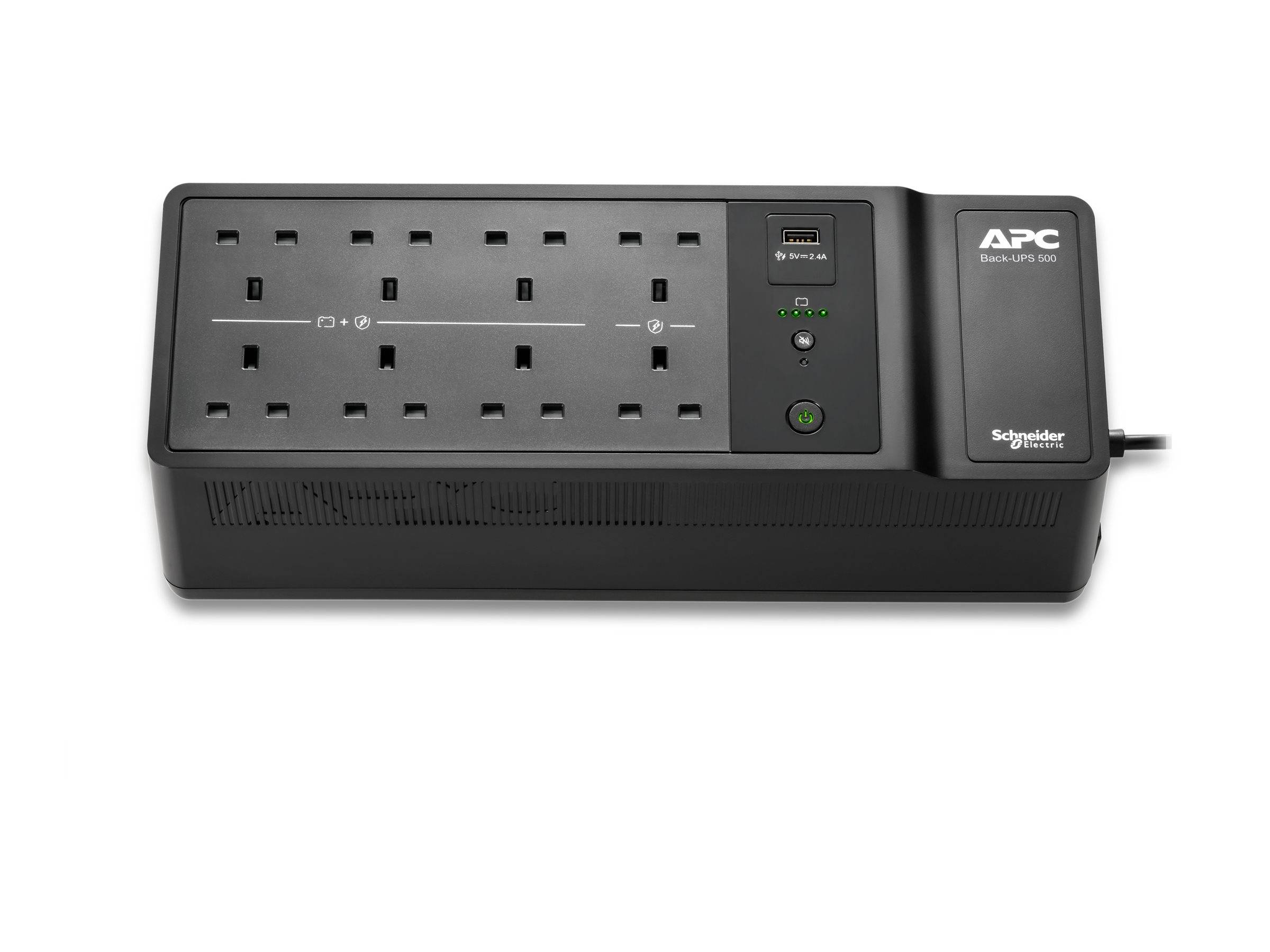 APC Back-UPS BE Series BE500G2 - USV (Wandmontage / Aufputzmontage)-3