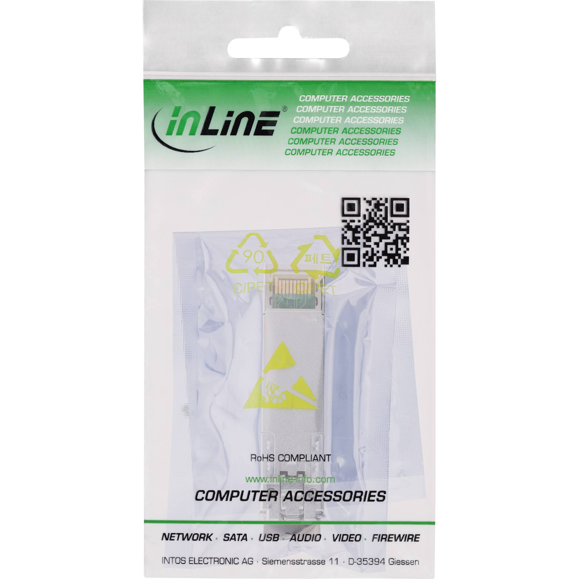InLine® SFP+ Modul LWL 850nm Multimode mit LC Buchsen, 300m, 10Gb/s-2