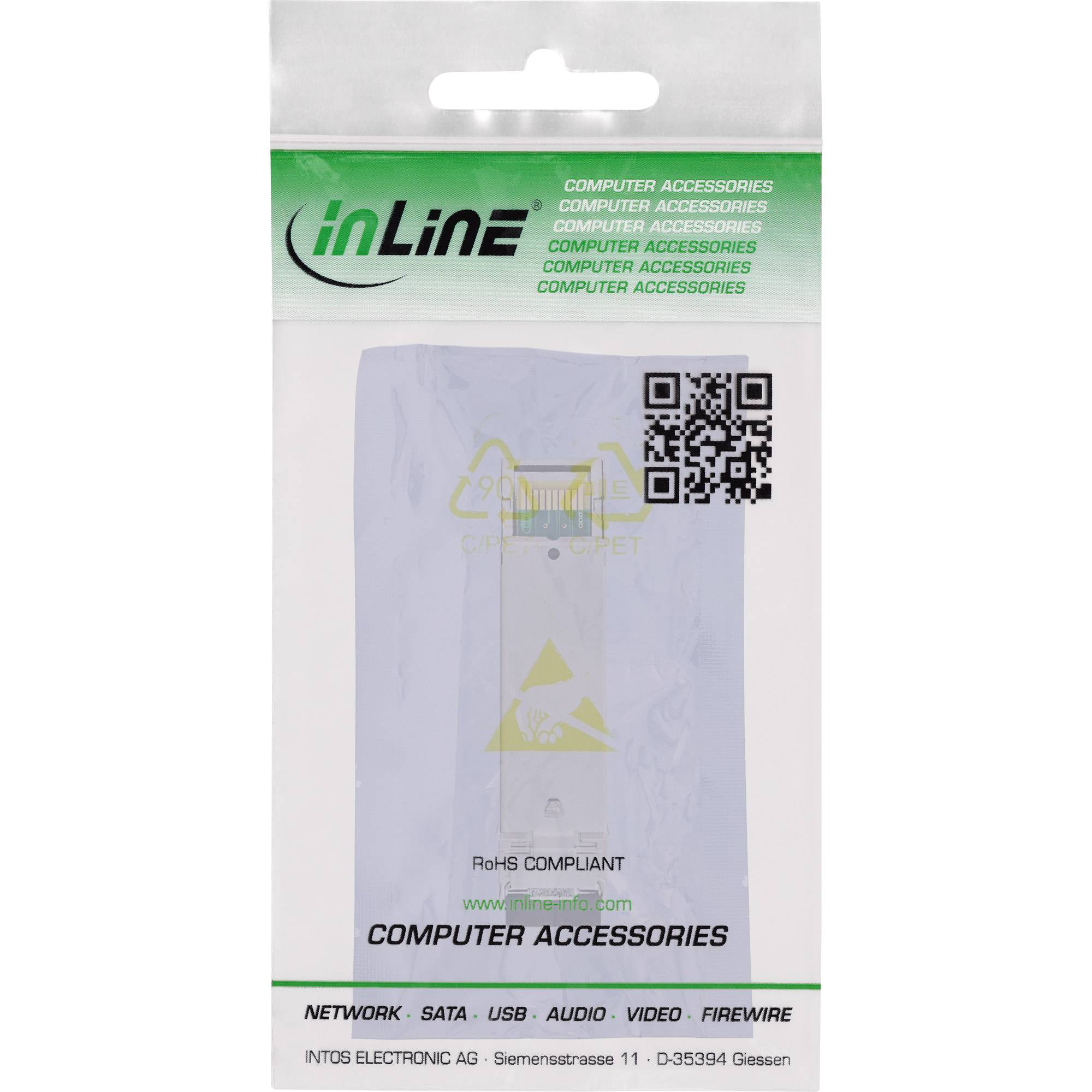 InLine® SFP+ Modul LWL 850nm Multimode mit LC Buchsen, 300m, 10Gb/s-3