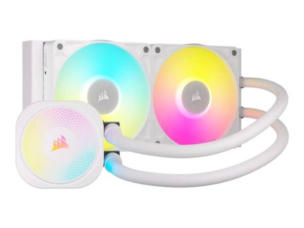 CORSAIR iCUE Link TITAN 240 RX RGB - Prozessor-Flüssigkeitskühlsystem - Kühlergröße: 240 mm - (für: AM4, LGA1700, AM5, L