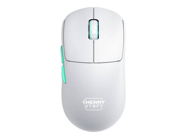 CHERRY Xtrfy M68 - Maus - optisch - 5 Tasten - kabellos - 2.4 GHz - kabelloser Empfänger (USB)