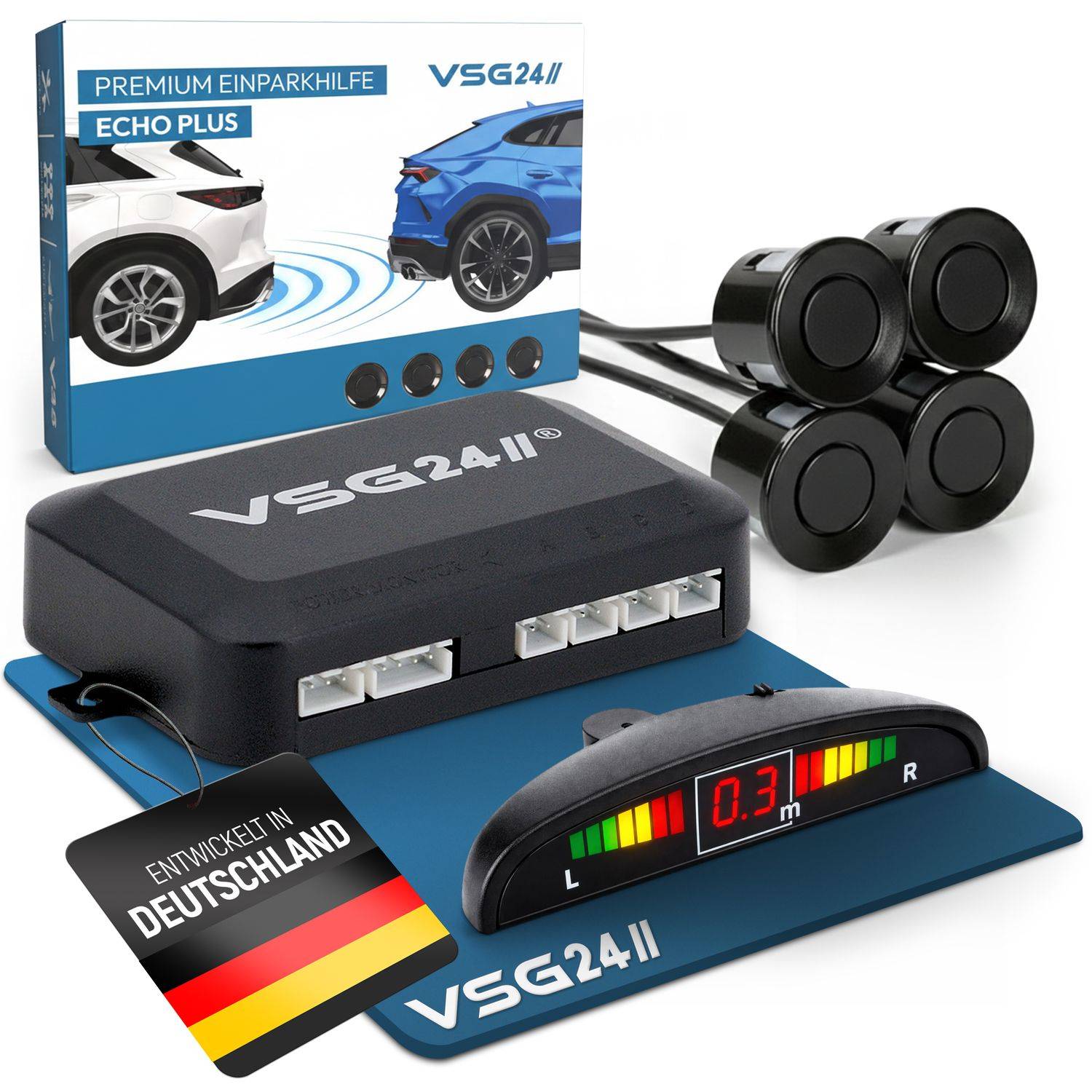 VSG24 Einparkhilfen ECHO PLUS Display-0