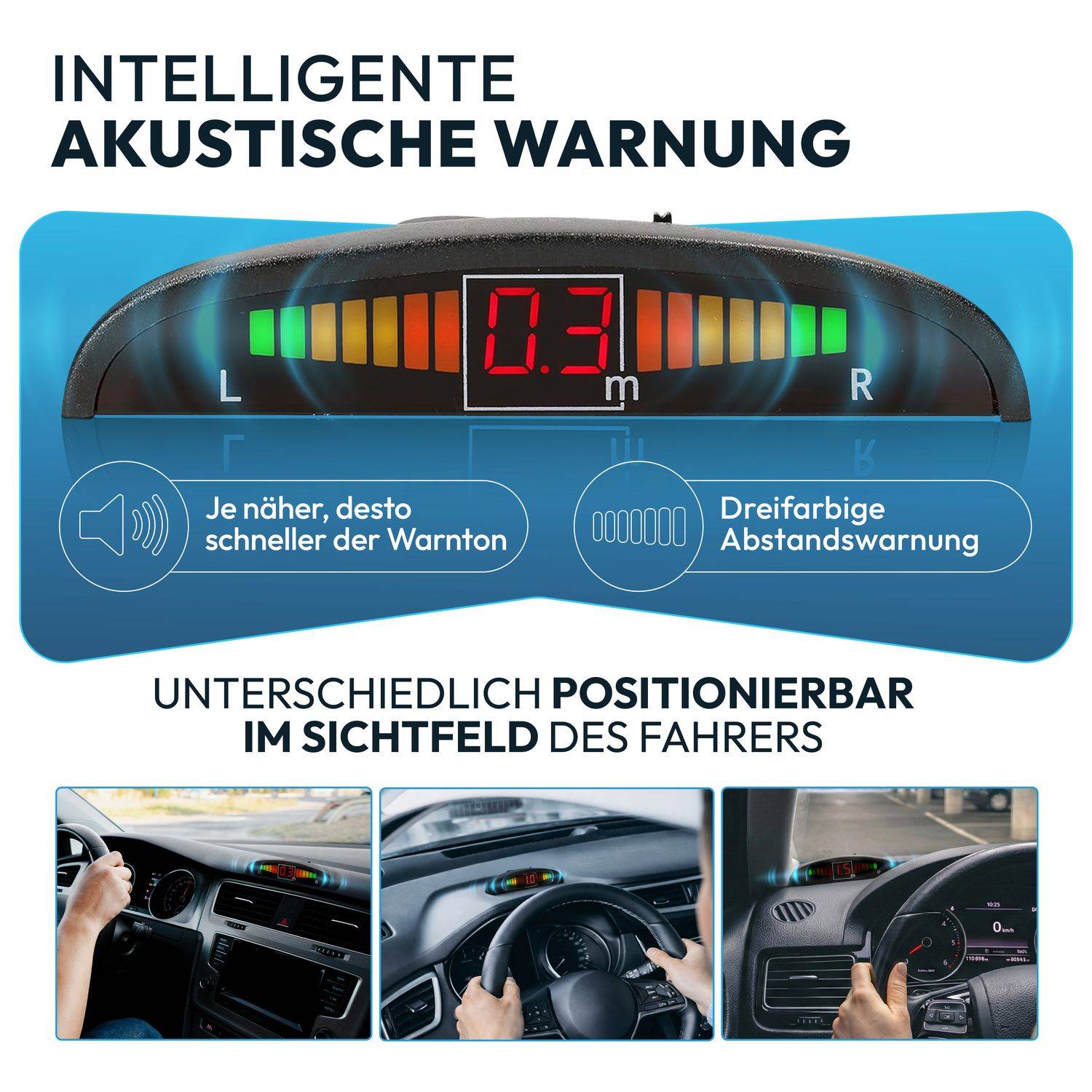 VSG24 Einparkhilfen ECHO PLUS Display-1