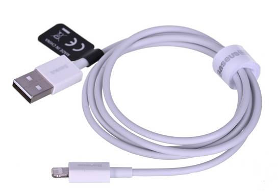 Baseus CALYS-A02 Handykabel Weiß 1 m USB A Lightning