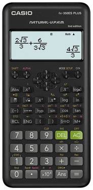 Casio CALCULATOR SCIENTIFIC FX-350ESPLUS-2 BLACK 12 DIGIT DISPLAY