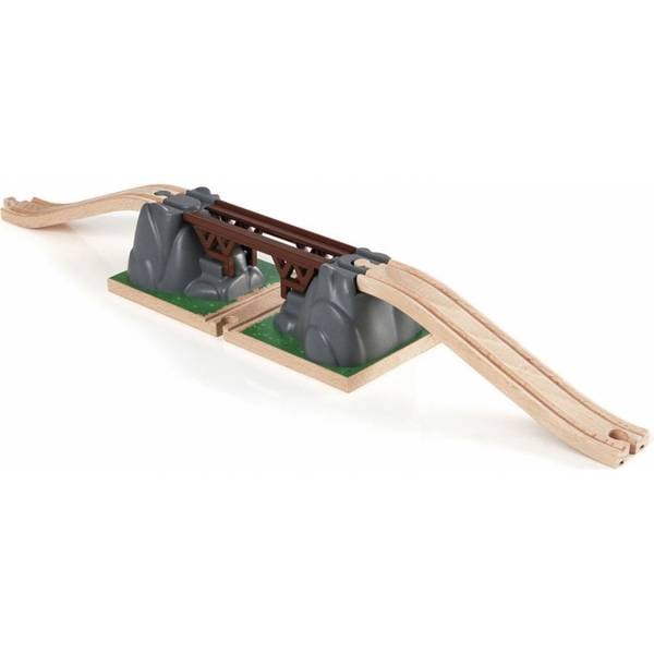 BRIO 7312350333916, Brücken-Set, 0,3 Jahr(e), Braun, Grün, Grau