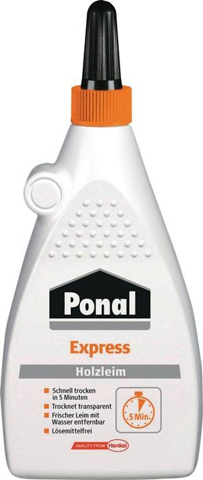 Holzleim Express 225g EN 204: D1,D2 Flasche PONAL-0