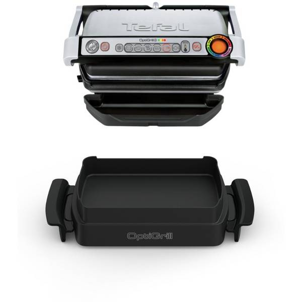 TEFAL OptiGrill+ GC714D - Grill - elektrisch - 600 qcm