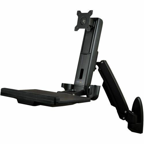 StarTech.com Wandmontage Sitz-/ Steh Workstation - 1 Monitor bis zu 24 - VESA --1