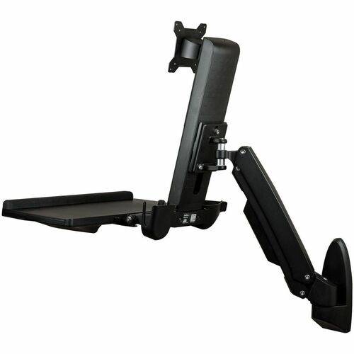 StarTech.com Wandmontage Sitz-/ Steh Workstation - 1 Monitor bis zu 24 - VESA --2