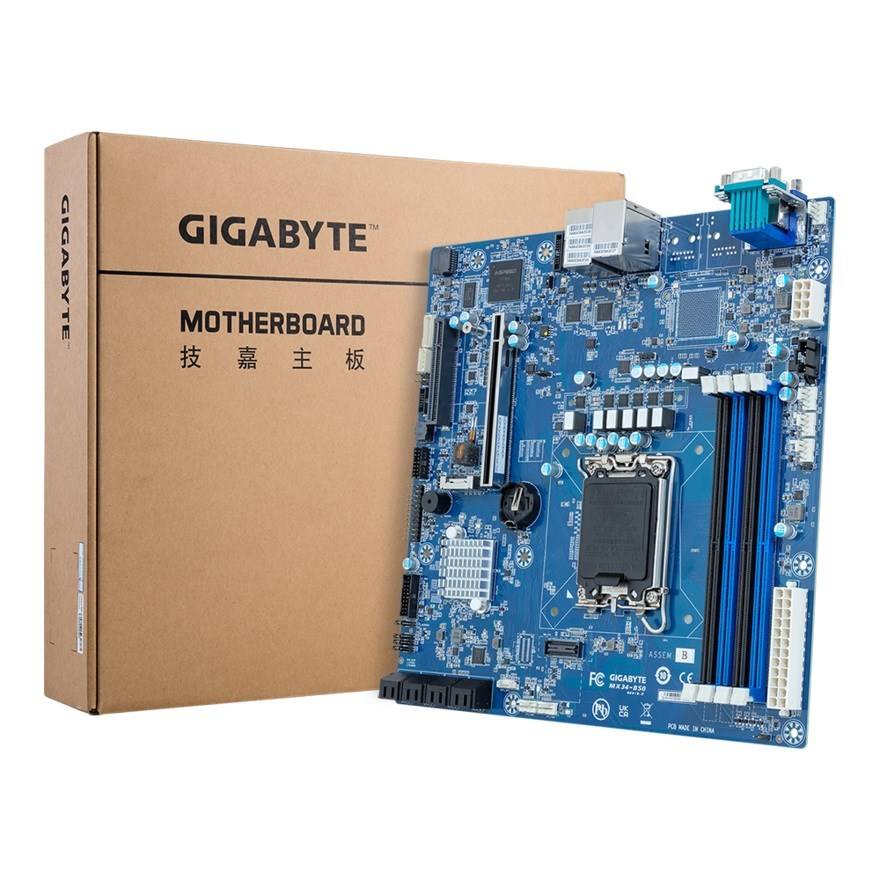 Motherboard Gigabyte MX34-BS0(MR) 1x LGA1700 Intel Xeon E-24XX C262 (4x DIMM, 8x SATA, 1xM2, 2x1Gbe,-3