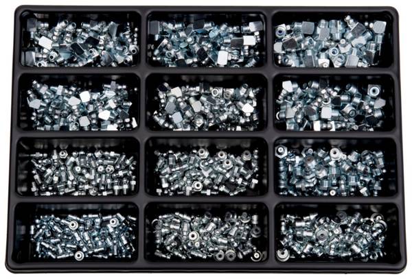 Würth Schmiernippel Sortiment 600-teilig