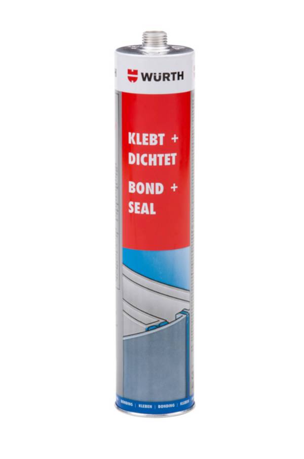 Würth Konstruktionsklebstoff Klebt + Dichtet KONSTKLEBST-KD-GRAU-300ML