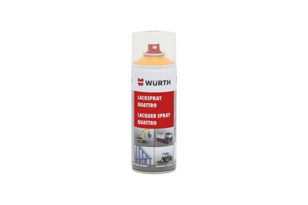 Würth Lackspray Quattro LKSPR-QUATTRO-R1028-MELONENGELB-400ML